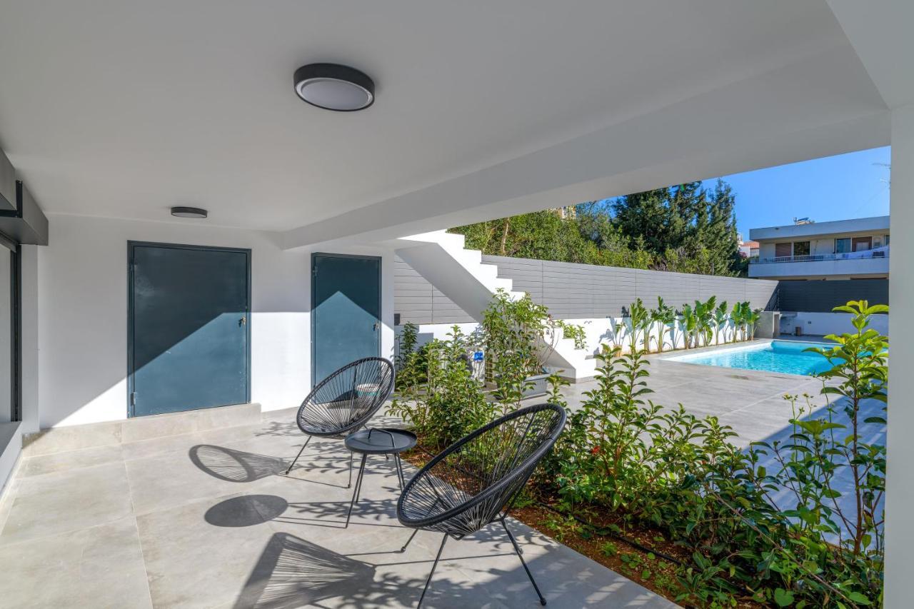 Pool Voula Apartment Close To Kavouri Beach By Cielo Homes Atény Exteriér fotografie
