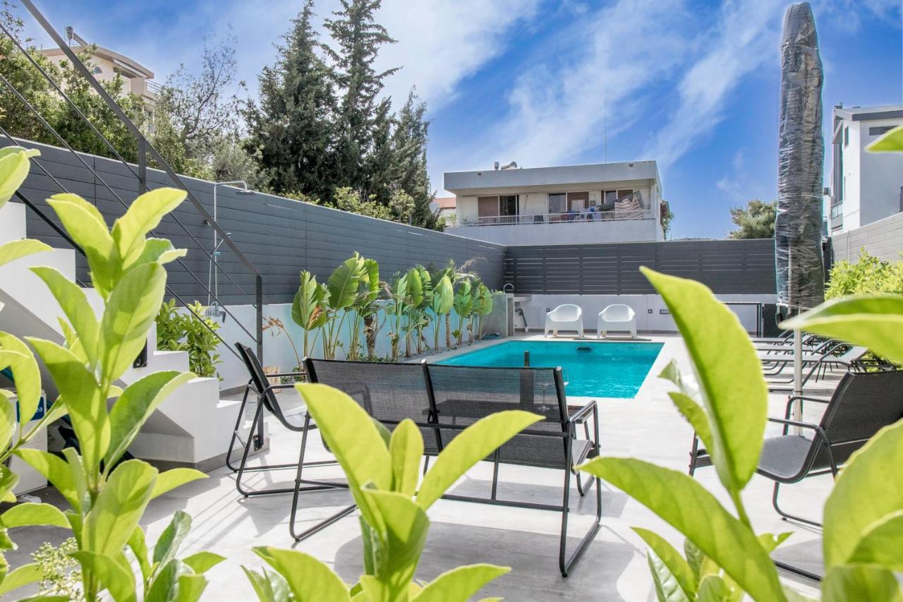 Pool Voula Apartment Close To Kavouri Beach By Cielo Homes Atény Exteriér fotografie